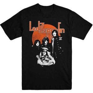 Led Zeppelin Unisex Orange Circle T-Shirt - T-Shirt Led Zeppelin Unisex Orange Circle T-Shirt - T-Shirt