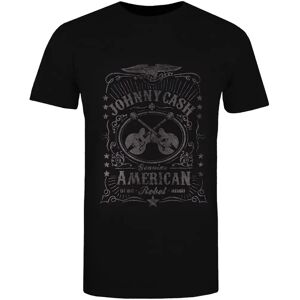 Johnny Cash Unisex Adult American Rebel T-Shirt - T-Shirt Johnny Cash Unisex Adult American Rebel T-Shirt - T-Shirt