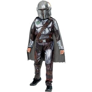 Star Wars Mandalorian Kids Costume - Black, 4-6 Years Star Wars Mandalorian Kids Costume - Black, 4-6 Years