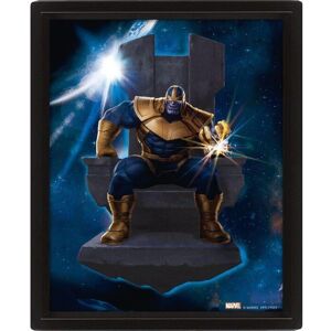 Marvel Avengers Thanos Wall Art - 3D Print Marvel Avengers Thanos Wall Art - 3D Print