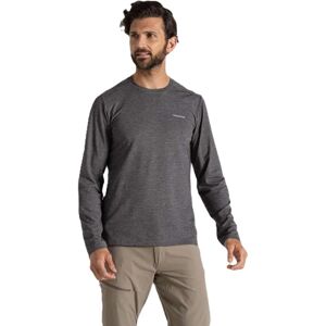 Craghoppers Nosilife Abel Long Sleeve T-Shirt - Grey - Insect-repellent tech Craghoppers Nosilife Abel Long Sleeve T-Shirt - Grey - Insect-repellent tech
