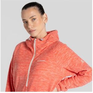 Craghoppers Esk Hooded Half Zip Fleece Jacket - Fleece Jacket, Deep Coral, Size 10, Outdoor Craghoppers Esk Hooded Half Zip Fleece Jacket - Fleece Jacket, Deep Coral, Size 10, Outdoor