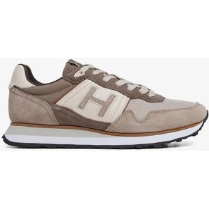 Hackett London HMS21403 Telfor Vibe beige Lederschuhe - Slippers Hackett London HMS21403 Telfor Vibe beige Lederschuhe - Slippers
