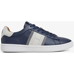 Hackett London HMS21399 Marine Blau Leder Sneakers - Casual Hackett London HMS21399 Marine Blau Leder Sneakers - Casual
