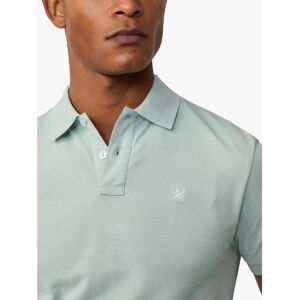 Hackett London Slim Fit Grünes Baumwoll-Polo-Shirt - Poloshirt Hackett London Slim Fit Grünes Baumwoll-Polo-Shirt - Poloshirt