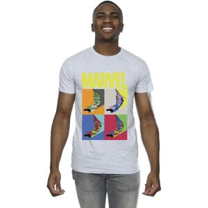 T-Shirt Marvel Homme Spider-Man Pop Art - Gris - T-Shirt T-Shirt Marvel Homme Spider-Man Pop Art - Gris - T-Shirt