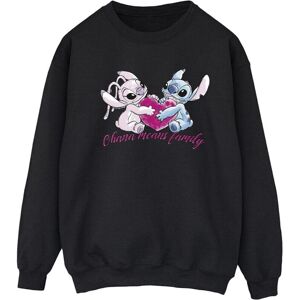 Disney Lilo Stitch Ohana Heart Angel Sweatshirt - Sweatshirt Disney Lilo Stitch Ohana Heart Angel Sweatshirt - Sweatshirt