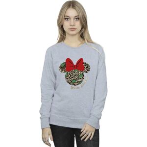 Disney Dames Minnie Mouse Luipaard Kerst Sweatshirt - Sweatshirt Disney Dames Minnie Mouse Luipaard Kerst Sweatshirt - Sweatshirt