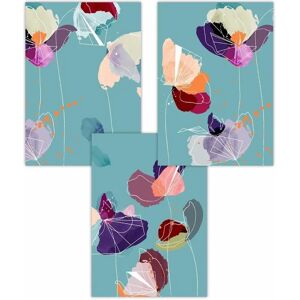 ARTZE - Spring Flowers Triptych - Set of 3 - Posters ARTZE - Spring Flowers Triptych - Set of 3 - Posters