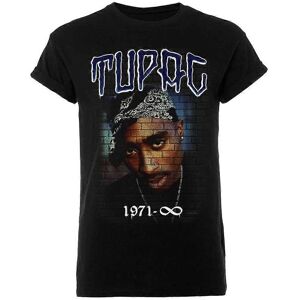 Pertemba FR Tupac Shakur Black Cotton T-Shirt - Unisex Adult Apparel Pertemba FR Tupac Shakur Black Cotton T-Shirt - Unisex Adult Apparel