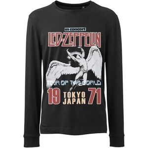 Led Zeppelin Icarus Black Cotton Long-Sleeved T-Shirt - T-Shirt Led Zeppelin Icarus Black Cotton Long-Sleeved T-Shirt - T-Shirt