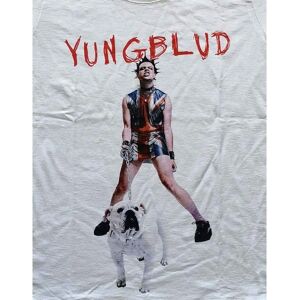 Yungblud White Crew Neck Short Sleeve T-Shirt - Apparel Yungblud White Crew Neck Short Sleeve T-Shirt - Apparel