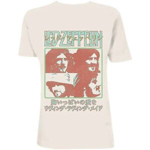 Led Zeppelin Unisex Japanese Poster Cotton T-Shirt - T-Shirt Led Zeppelin Unisex Japanese Poster Cotton T-Shirt - T-Shirt