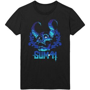 Pertemba FR - Unisex Demon Cotton T-Shirt - Apparel Sum 41 - Black/blue/multicolour Pertemba FR - Unisex Demon Cotton T-Shirt - Apparel Sum 41 - Black/blue/multicolour