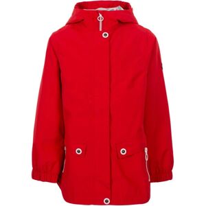 Trespass Girls Flourish Waterproof Jacket - Red - 5-6Y Trespass Girls Flourish Waterproof Jacket - Red - 5-6Y