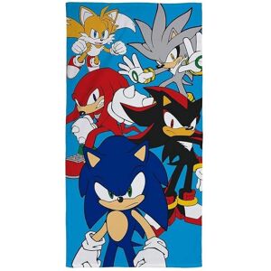 Sonic the Hedgehog Stars Cotton Beach Towel - Unisex - Beach Towel Sonic the Hedgehog Stars Cotton Beach Towel - Unisex - Beach Towel