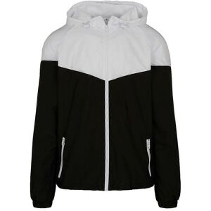 Build Your Brand Mens Tech Two Tone Jacket - Windbreaker Build Your Brand Mens Tech Two Tone Jacket - Windbreaker