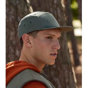 Beechfield Cotton Canvas Baseball Cap - Green/orange/coffee - Baseball Cap Beechfield Cotton Canvas Baseball Cap - Green/orange/coffee - Baseball Cap
