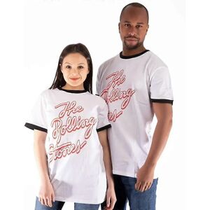 Rolling Stones White XL Logo T-Shirt - Unisex Rolling Stones White XL Logo T-Shirt - Unisex