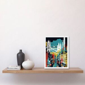 Artery8 - London Landmarks - Abstract Cityscape - Wall Art Artery8 - London Landmarks - Abstract Cityscape - Wall Art