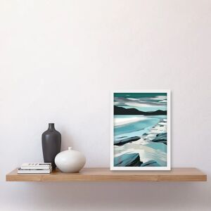 Artery8 - Luskentyre Beach - A4 - Framed - Wall Art Artery8 - Luskentyre Beach - A4 - Framed - Wall Art