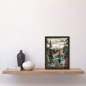 Artery8 - Taiga Boreal Autumnal Colours - A4 - Art Print Artery8 - Taiga Boreal Autumnal Colours - A4 - Art Print