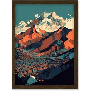 Artery8 - Modern Mountain City Landscape Artery8 - Modern Mountain City Landscape