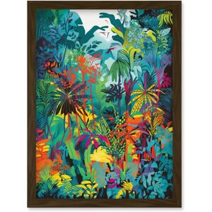 Artery8 - Rainforest Landscape - A4 - Framed - Wall Art Print Artery8 - Rainforest Landscape - A4 - Framed - Wall Art Print