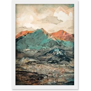 Artery8 - Sunrise in Lienz Austria - Framed Artery8 - Sunrise in Lienz Austria - Framed