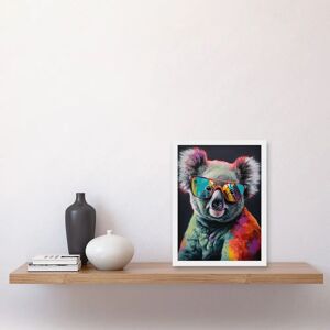 Artery8 - Koala Bear with Sunglasses - Framed Artery8 - Koala Bear with Sunglasses - Framed