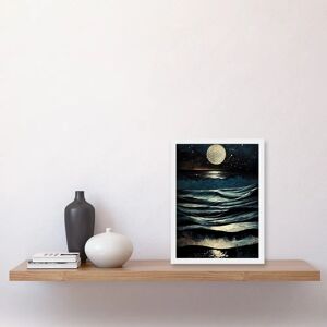 Artery8 - Full Moon Rising - Tidal Waves - Wall Art Print Artery8 - Full Moon Rising - Tidal Waves - Wall Art Print
