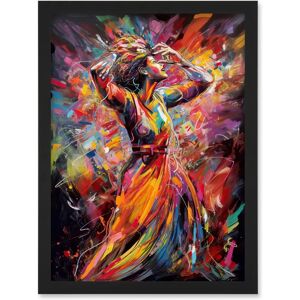 Artery8 - Happy Woman Dancing to Music - Black Artery8 - Happy Woman Dancing to Music - Black