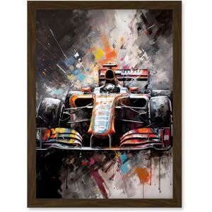 Artery8 - Race Car Grand Prix - Multicoloured - Wall Art Print Artery8 - Race Car Grand Prix - Multicoloured - Wall Art Print