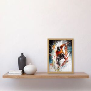 Artery8 - Extreme Sports Snowboarding Paint Splat Portrait Artery8 - Extreme Sports Snowboarding Paint Splat Portrait