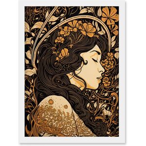 Artery8 - Sleeping Beauty - A4 - Framed - Wall Art Artery8 - Sleeping Beauty - A4 - Framed - Wall Art