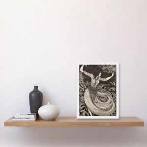 Artery8 - Long Haired Woman - Boho Dress - A4 - Artwork Artery8 - Long Haired Woman - Boho Dress - A4 - Artwork