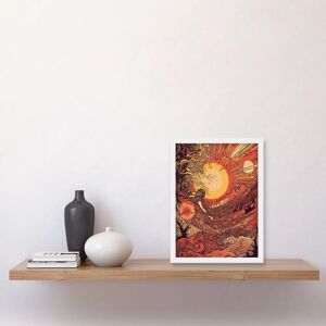 Artery8 Venus Sunset - Framed Wall Art - A4 Artery8 Venus Sunset - Framed Wall Art - A4