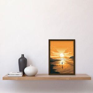 Artery8 - Walk into the Sunset Sand Beach Coastal Landscape Artery8 - Walk into the Sunset Sand Beach Coastal Landscape