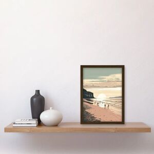Artery8 - Dog Walks on the Beach Sunset Coastal Landscape Artery8 - Dog Walks on the Beach Sunset Coastal Landscape