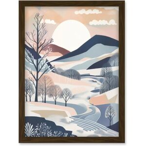 Artery8 - Countryside Path in Boho Hill - A4 - Framed Wall Art Artery8 - Countryside Path in Boho Hill - A4 - Framed Wall Art