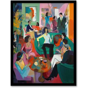 Artery8 - After Dinner Cocktails - A4 - Framed - Wall Art Artery8 - After Dinner Cocktails - A4 - Framed - Wall Art