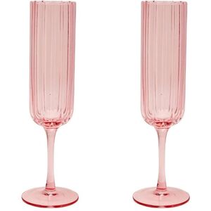 Widdop & Co Widdop & Co Hestia Bright Pink Scalloped Champagne Flutes - Champagne Flutes Widdop & Co Widdop & Co Hestia Bright Pink Scalloped Champagne Flutes - Champagne Flutes