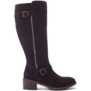 Moda In Pelle Senlis Dark Brown Suede - Boots Moda In Pelle Senlis Dark Brown Suede - Boots