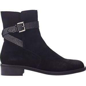 Moda In Pelle Panazol Black Suede Size 40 - Boots Moda In Pelle Panazol Black Suede Size 40 - Boots