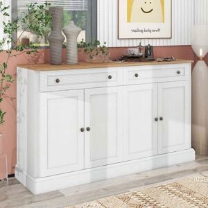ModernLuxe - Buffet - Natural wood top - 150 cm - Buffet - Publicité ModernLuxe - Buffet - Natural wood top - 150 cm - Buffet - Publicité