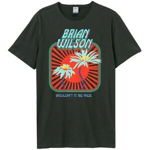 Amplified Brian Wilson Charcoal T-Shirt - Unisex Adult Amplified Brian Wilson Charcoal T-Shirt - Unisex Adult