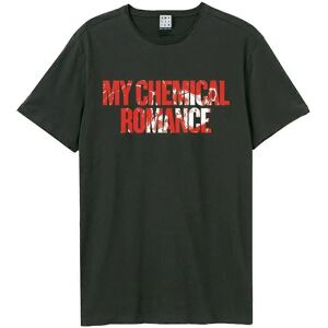 Amplified T-Shirt Logo My Chemical Romance XS Charbon - T-Shirt Amplified T-Shirt Logo My Chemical Romance XS Charbon - T-Shirt