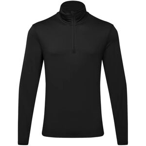 Haut athlétique pour hommes Tri Dri - Noir - Manches longues - Respirant Haut athlétique pour hommes Tri Dri - Noir - Manches longues - Respirant