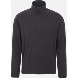 Mountain Warehouse Camber II Half Zip Fleece Top - Zwart - XS Mountain Warehouse Camber II Half Zip Fleece Top - Zwart - XS