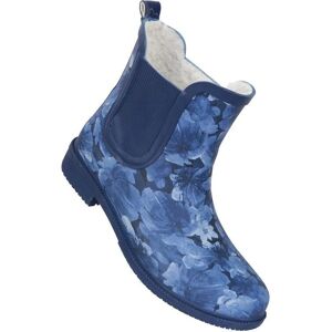 Mountain Warehouse Dames Bloemenrubberen Regenlaarzen - Donkerblauw - UK 6 Mountain Warehouse Dames Bloemenrubberen Regenlaarzen - Donkerblauw - UK 6